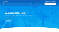Desktop Screenshot of drnikolic.com